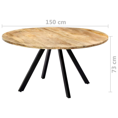 Rustika Rowe -  Dining Table 150x73 cm Solid Mango Wood